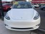 2021 WHITE Tesla Model Y Long Range AWD (5YJYGAEE3MF) with an ELECTRIC engine, 1A transmission, located at 744 E Miner Ave, Stockton, CA, 95202, (209) 944-5770, 37.956863, -121.282082 - Photo#2