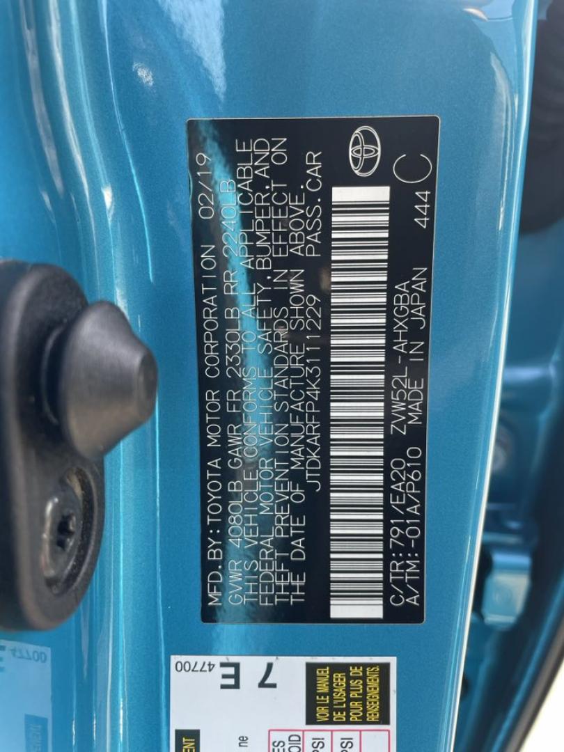 2019 Toyota Prius Prime Premium (JTDKARFP4K3) with an 1.8L L4 DOHC 16V HYBRID engine, CVT transmission, located at 744 E Miner Ave, Stockton, CA, 95202, (209) 944-5770, 37.956863, -121.282082 - PLUS TAXES AND FEES NO CHARGER AVAILABLE - Photo#9