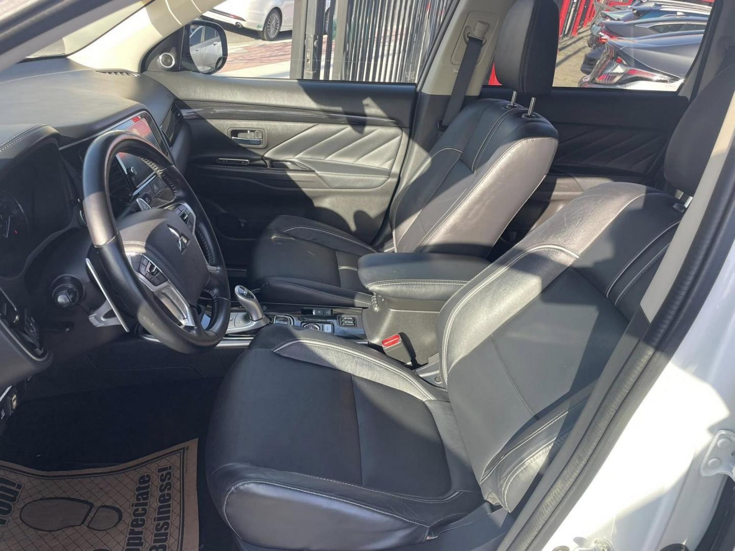 2018 WHITE Mitsubishi Outlander PHEV GT (JA4J24A55JZ) with an 2.0L L4 DOHC 16V HYBRID engine, 1A transmission, located at 744 E Miner Ave, Stockton, CA, 95202, (209) 944-5770, 37.956863, -121.282082 - Photo#9