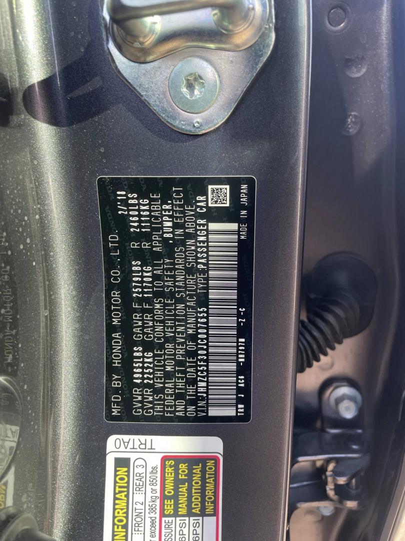 2018 Honda Clarity Touring Plug-In Hybrid (JHMZC5F30JC) with an 1.5L L4 DOHC 16V HYBRID engine, CVT transmission, located at 744 E Miner Ave, Stockton, CA, 95202, (209) 944-5770, 37.956863, -121.282082 - PLUS TAXES AND FEES NO CHARGER AVAILABLE - Photo#13