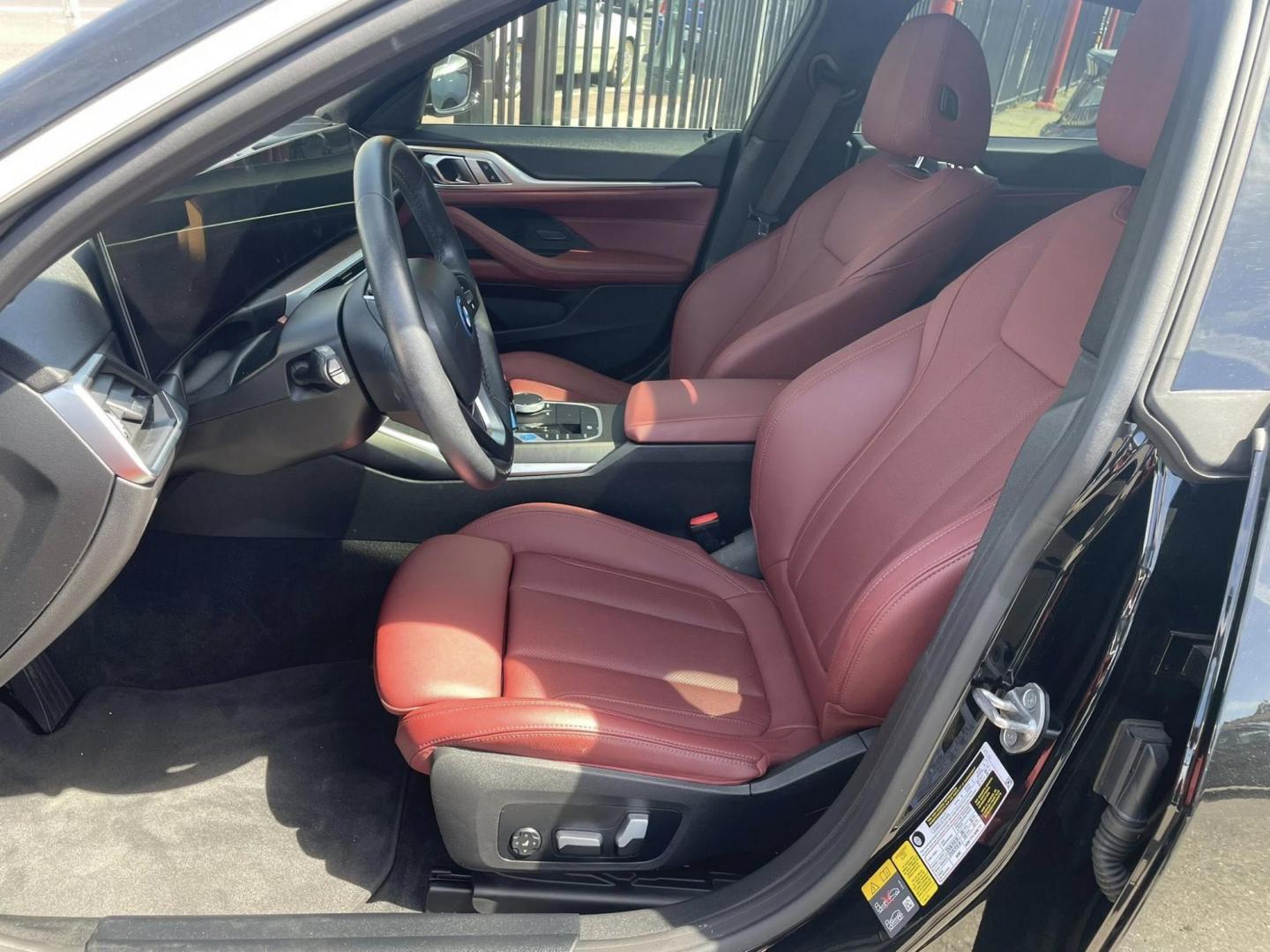 2023 BMW i4 eDrive35 (WBY43AW06PF) with an ELECTRIC engine, CVT transmission, located at 744 E Miner Ave, Stockton, CA, 95202, (209) 944-5770, 37.956863, -121.282082 - Photo#7