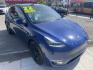 2022 Blue Tesla Model Y Long Range (7SAYGDEE7NF) with an ELECTRIC engine, 1A transmission, located at 744 E Miner Ave, Stockton, CA, 95202, (209) 944-5770, 37.956863, -121.282082 - Photo#1