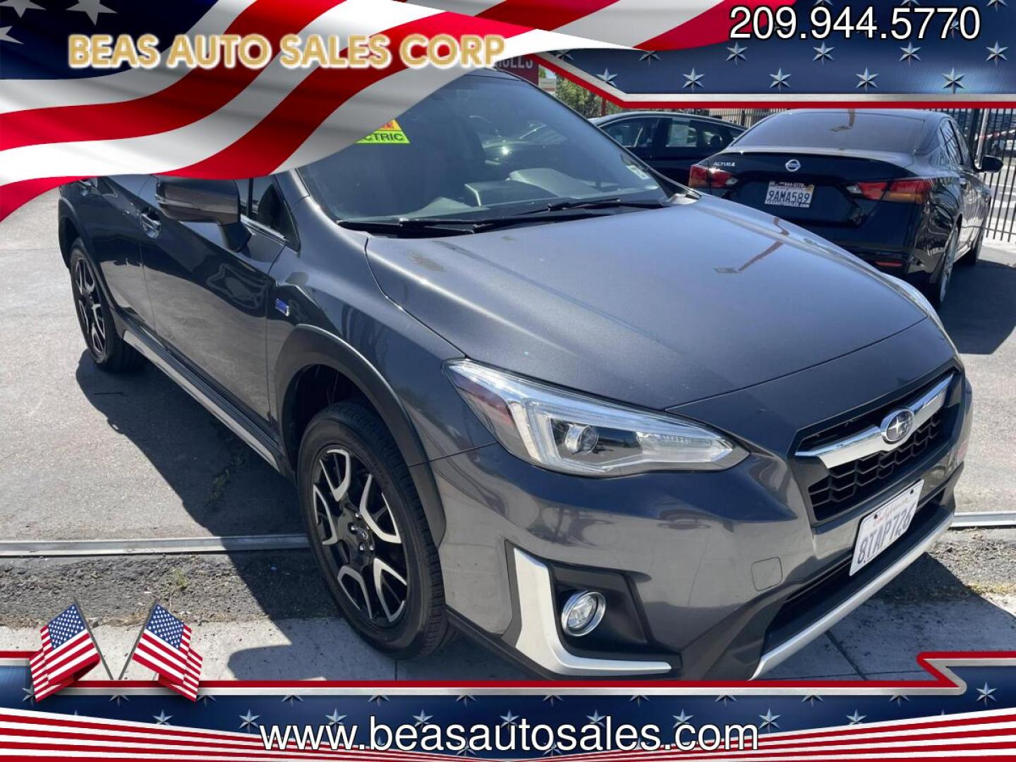 2020 Subaru Crosstrek Hybrid (JF2GTDNC6LH) with an 2.0L L4 DOHC 16V HYBRID engine, CVT transmission, located at 744 E Miner Ave, Stockton, CA, 95202, (209) 944-5770, 37.956863, -121.282082 - PLUS TAXES AND FEES NO CHARGER AVAILABLE- Photo#0