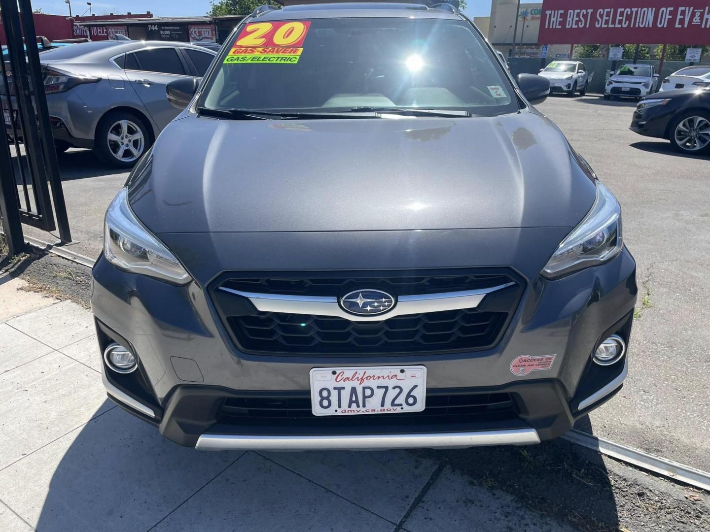2020 Subaru Crosstrek Hybrid (JF2GTDNC6LH) with an 2.0L L4 DOHC 16V HYBRID engine, CVT transmission, located at 744 E Miner Ave, Stockton, CA, 95202, (209) 944-5770, 37.956863, -121.282082 - PLUS TAXES AND FEES NO CHARGER AVAILABLE - Photo#2
