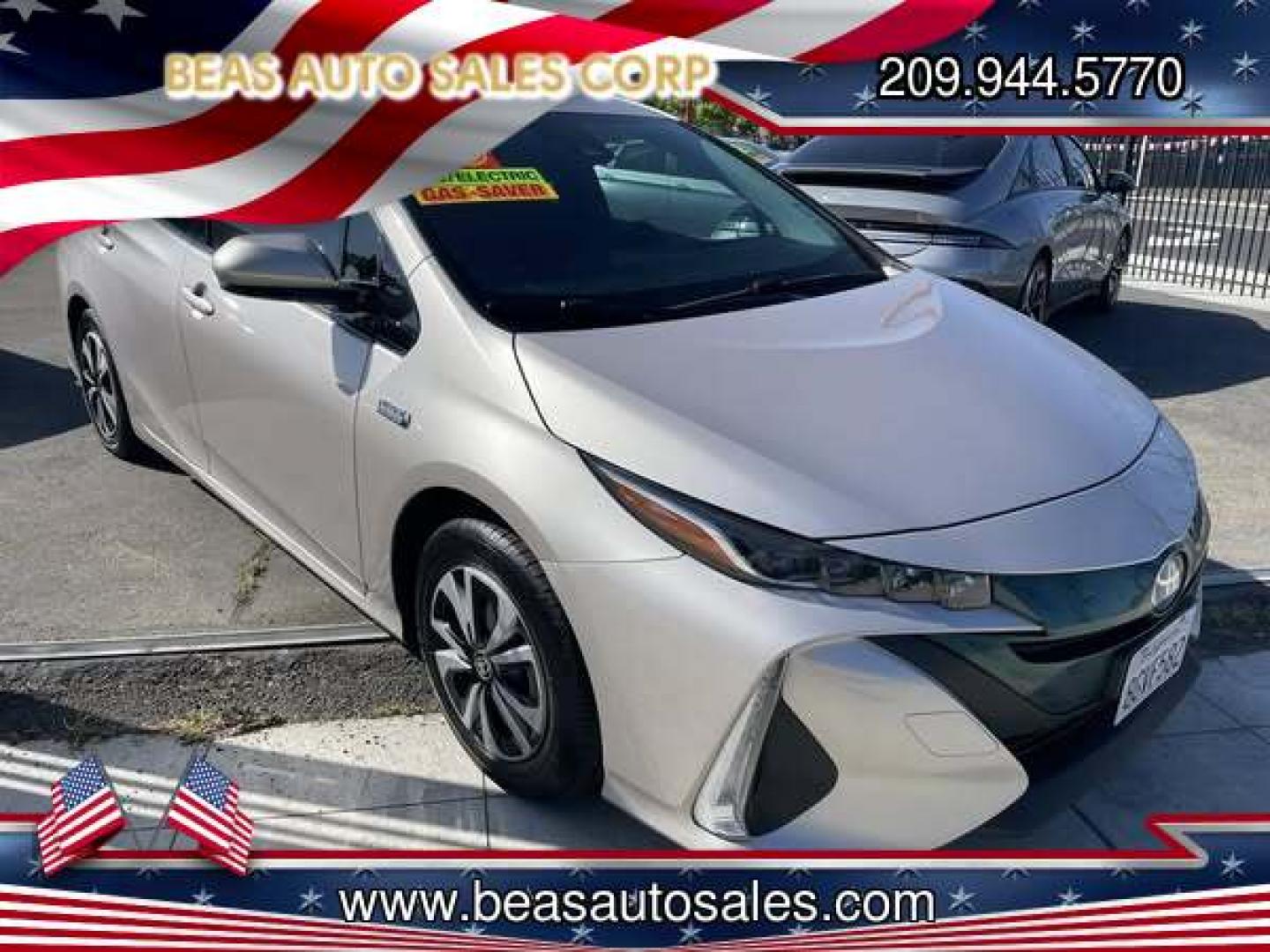 2018 Toyota Prius Prime Premium (JTDKARFP1J3) with an 1.8L L4 DOHC 16V HYBRID engine, CVT transmission, located at 744 E Miner Ave, Stockton, CA, 95202, (209) 944-5770, 37.956863, -121.282082 - PLUS TAXES AND FEES NO CHARGER AVAILBALE- Photo#0