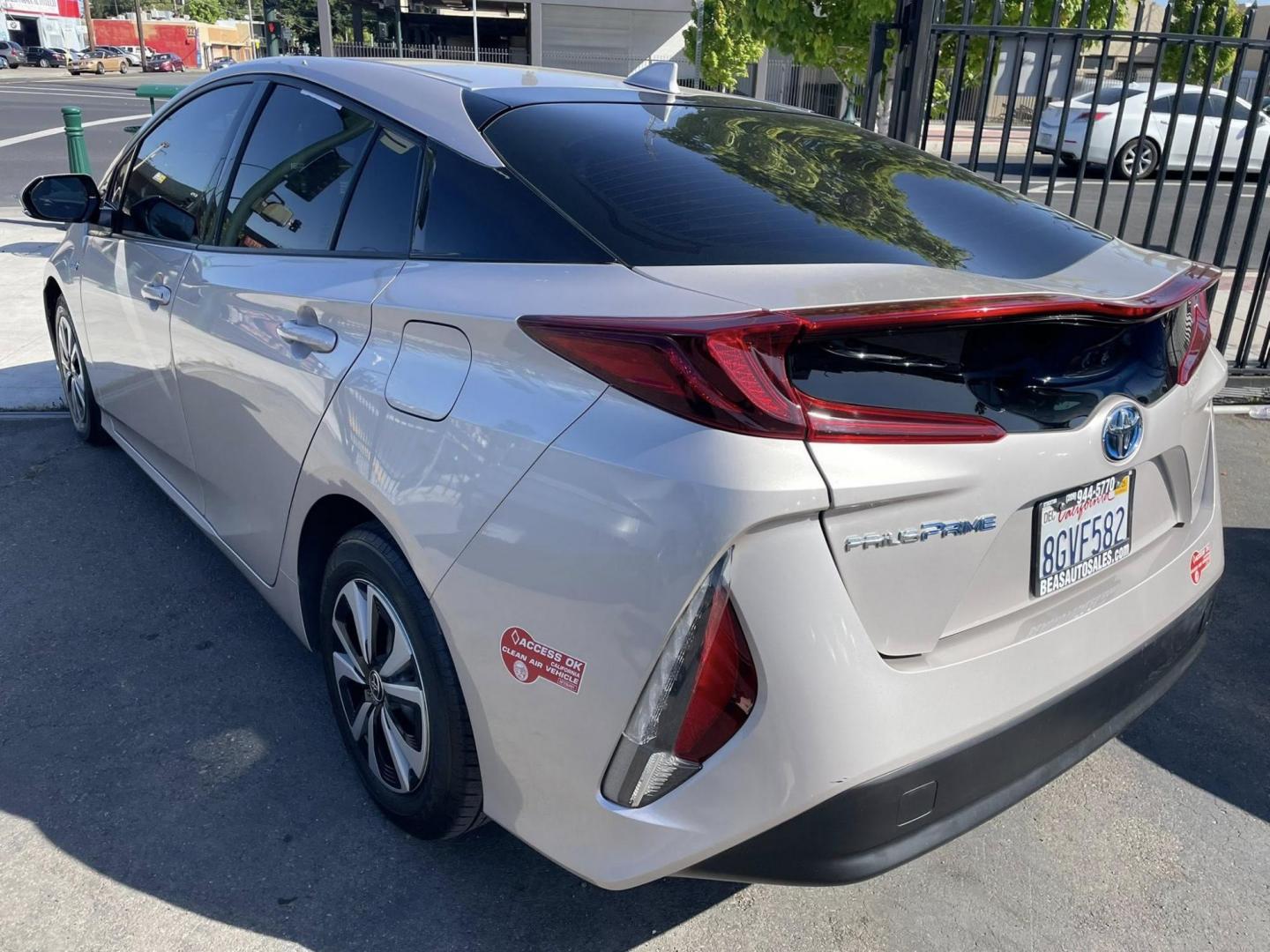 2018 Toyota Prius Prime Premium (JTDKARFP1J3) with an 1.8L L4 DOHC 16V HYBRID engine, CVT transmission, located at 744 E Miner Ave, Stockton, CA, 95202, (209) 944-5770, 37.956863, -121.282082 - Photo#11