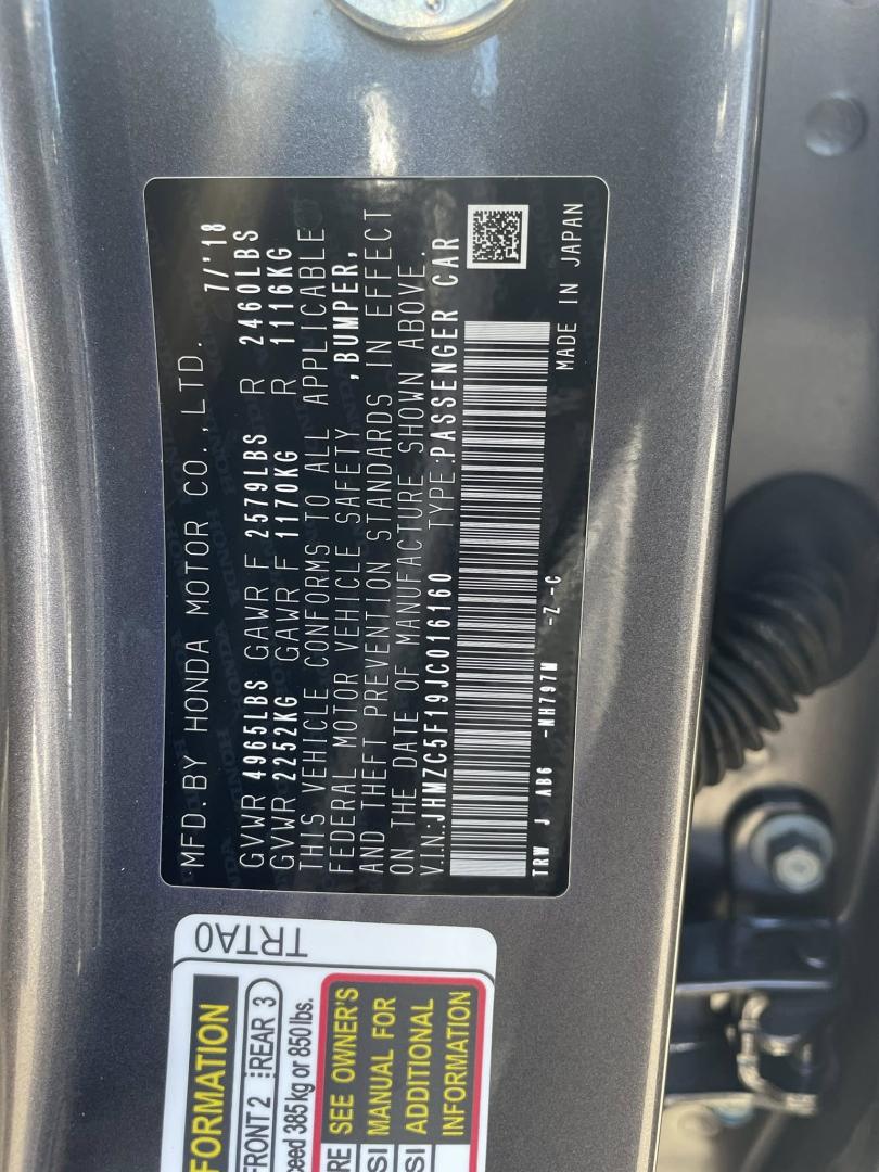 2018 Honda Clarity Plug-In Hybrid (JHMZC5F19JC) with an 1.5L L4 DOHC 16V HYBRID engine, CVT transmission, located at 744 E Miner Ave, Stockton, CA, 95202, (209) 944-5770, 37.956863, -121.282082 - PLUS TAXES AND FEES - Photo#12