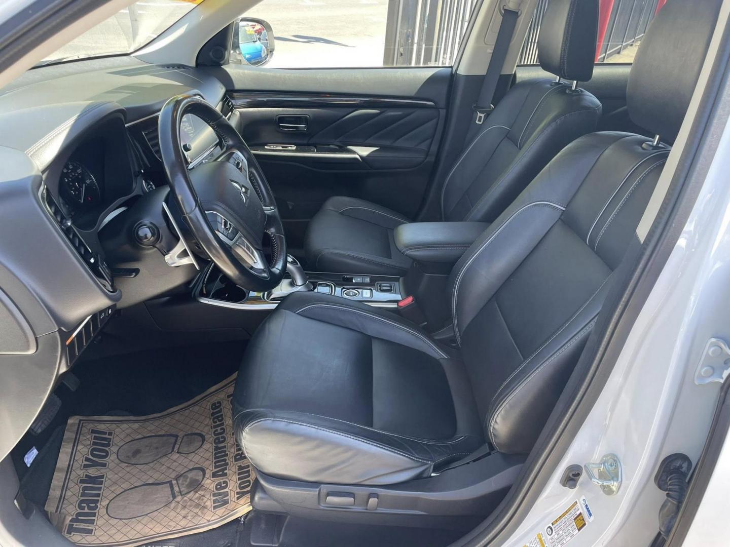 2018 WHITE Mitsubishi Outlander PHEV GT (JA4J24A55JZ) with an 2.0L L4 DOHC 16V HYBRID engine, 1A transmission, located at 744 E Miner Ave, Stockton, CA, 95202, (209) 944-5770, 37.956863, -121.282082 - PLUS TAXES AND FEES NO CHARGER AVAILABLE - Photo#8