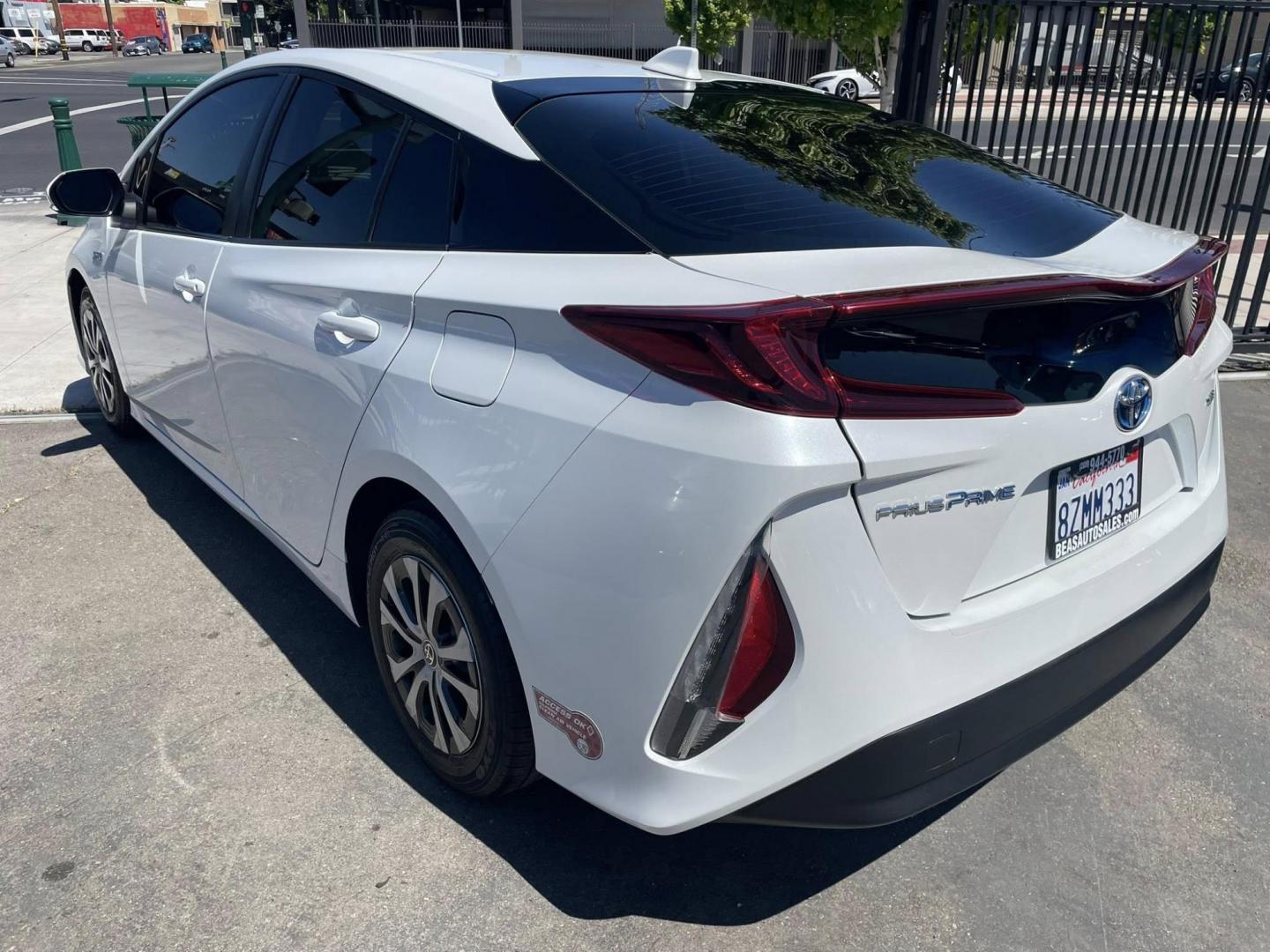2022 Toyota Prius Prime LE (JTDKAMFP9N3) with an 1.8L L4 DOHC 16V HYBRID engine, CVT transmission, located at 744 E Miner Ave, Stockton, CA, 95202, (209) 944-5770, 37.956863, -121.282082 - PLUS TAXES AND FEES NO CHARGER AVAILABE - Photo#13