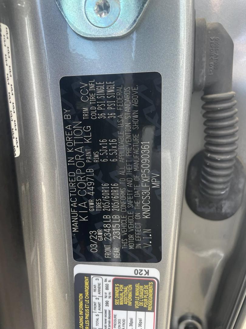 2023 Kia Niro EX (KNDCS3LFXP5) with an 1.6L L4 DOHC 16V HYBRID engine, 6A transmission, located at 744 E Miner Ave, Stockton, CA, 95202, (209) 944-5770, 37.956863, -121.282082 - PLUS TAXES AND FEES NO CHARGER AVAILABLE - Photo#10