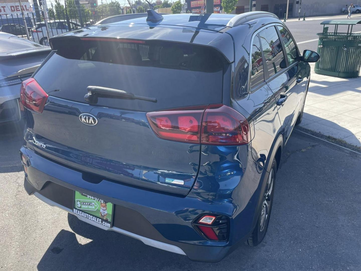 2020 Blue Kia Niro Plug In Hybrid LXS (KNDCM3LD7L5) , 6A transmission, located at 744 E Miner Ave, Stockton, CA, 95202, (209) 944-5770, 37.956863, -121.282082 - PLUS TAXES AND FEES NO CHARGER AVAILABLE - Photo#14