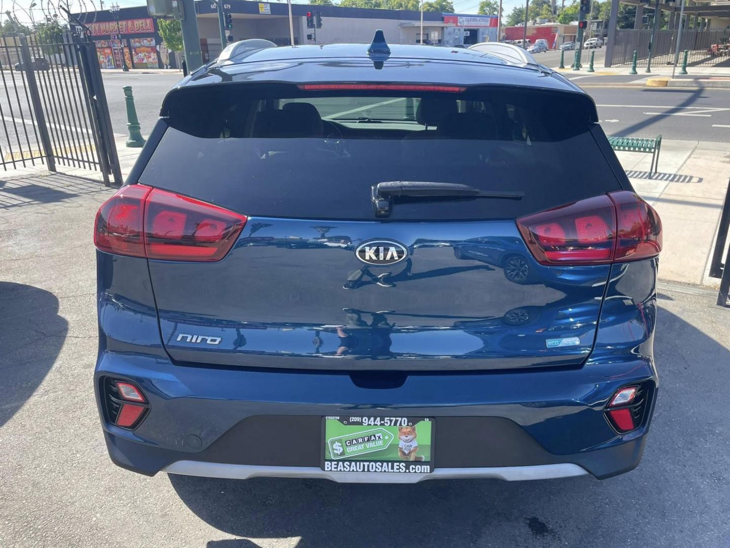 2020 Blue Kia Niro Plug In Hybrid LXS (KNDCM3LD7L5) , 6A transmission, located at 744 E Miner Ave, Stockton, CA, 95202, (209) 944-5770, 37.956863, -121.282082 - PLUS TAXES AND FEES NO CHARGER AVAILABLE - Photo#13