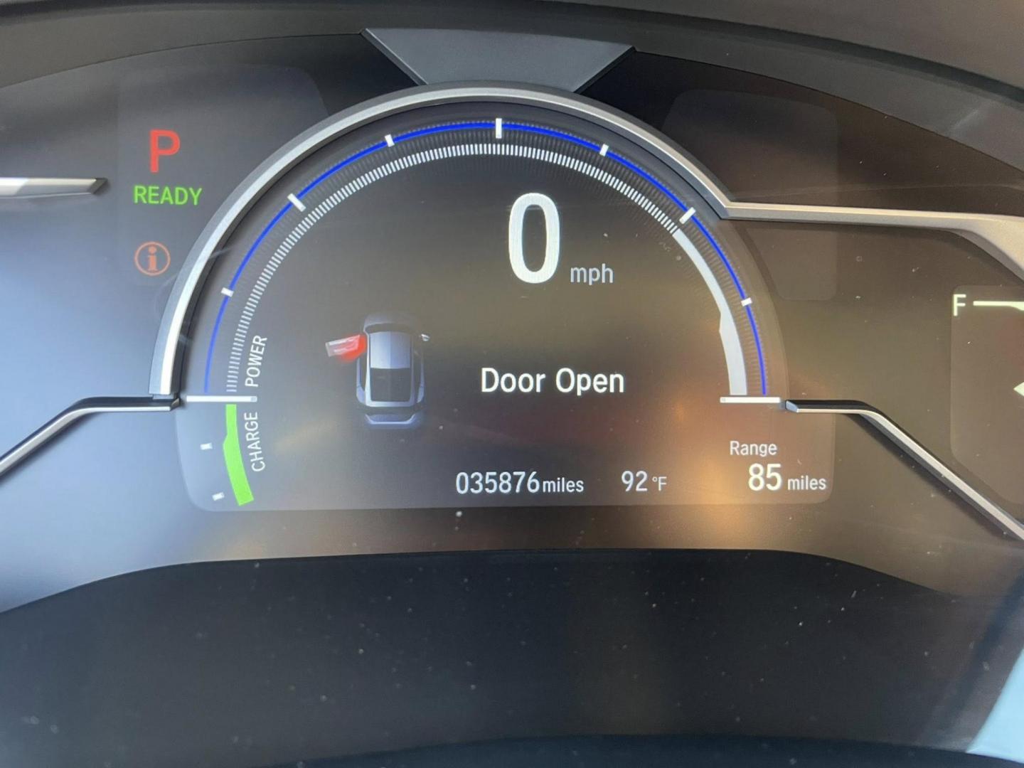 2018 Honda Clarity Plug-In Hybrid (JHMZC5F17JC) with an 1.5L L4 DOHC 16V HYBRID engine, CVT transmission, located at 744 E Miner Ave, Stockton, CA, 95202, (209) 944-5770, 37.956863, -121.282082 - PLUS TAXES AND FEES NO CHARGER AVAILABLE - Photo#11