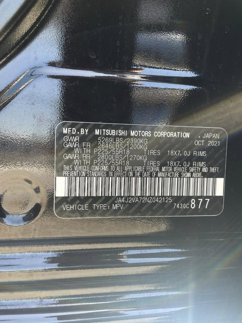 2022 Mitsubishi Outlander PHEV SEL (JA4J2VA72NZ) with an 2.0L L4 DOHC 16V HYBRID engine, 1A transmission, located at 744 E Miner Ave, Stockton, CA, 95202, (209) 944-5770, 37.956863, -121.282082 - PLUS TAXES AND FEES NO CHARGER AVAILABLE - Photo#11