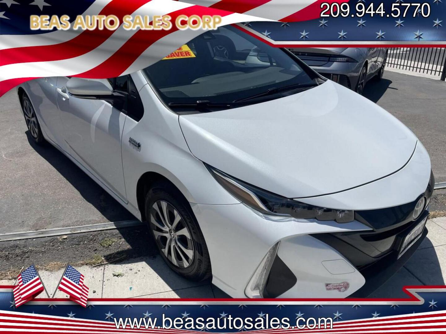 2021 Toyota Prius Prime LE (JTDKAMFP5M3) with an 1.8L L4 DOHC 16V HYBRID engine, CVT transmission, located at 744 E Miner Ave, Stockton, CA, 95202, (209) 944-5770, 37.956863, -121.282082 - PLUS TAXES AND FEES NO CHARGER AVAILABLE- Photo#0