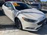 2018 WHITE Ford Fusion Energi Titanium (3FA6P0SU2JR) with an 2.0L L4 DOHC 16V HYBRID engine, CVT transmission, located at 744 E Miner Ave, Stockton, CA, 95202, (209) 944-5770, 37.956863, -121.282082 - PLUS TAXES AND FEES NO CHARGER AVAILABLE - Photo#0