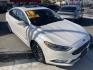 2018 WHITE Ford Fusion Energi Titanium (3FA6P0SU2JR) with an 2.0L L4 DOHC 16V HYBRID engine, CVT transmission, located at 744 E Miner Ave, Stockton, CA, 95202, (209) 944-5770, 37.956863, -121.282082 - PLUS TAXES AND FEES NO CHARGER AVAILABLE - Photo#1