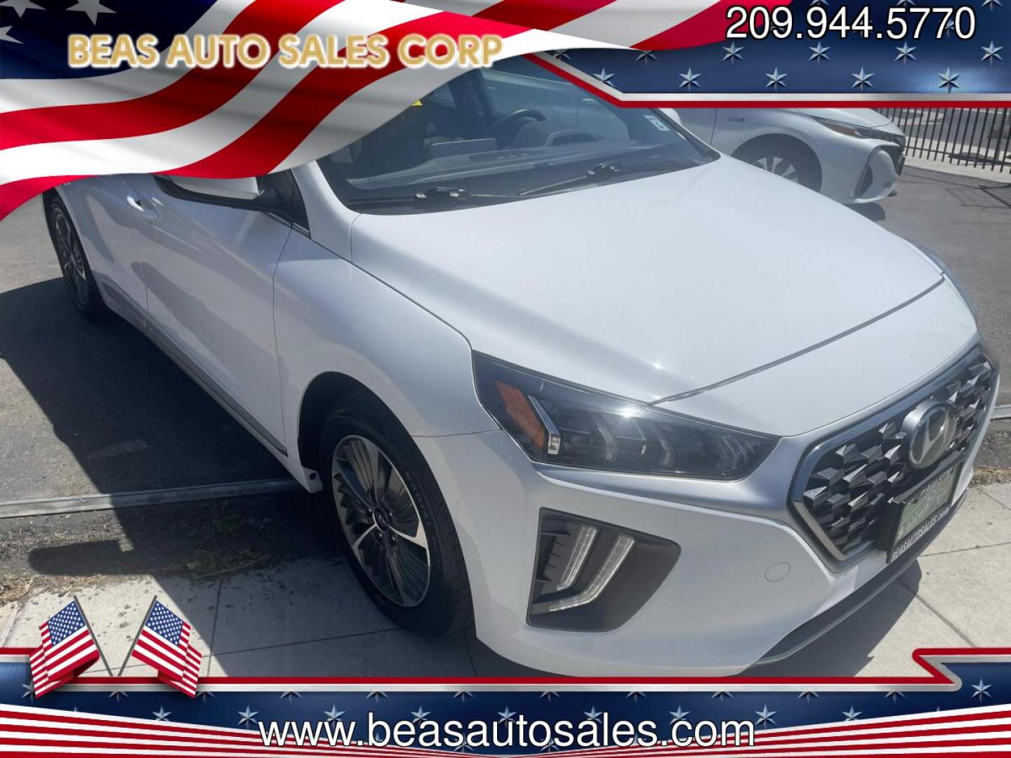 2021 Hyundai Ioniq Plug-In Hybrid SEL (KMHC75LD7MU) with an 1.6L L4 DOHC 16V HYBRID engine, 6A transmission, located at 744 E Miner Ave, Stockton, CA, 95202, (209) 944-5770, 37.956863, -121.282082 - PLUS TAXES AND FEES NO CHARGER AVAILABLE - Photo#0