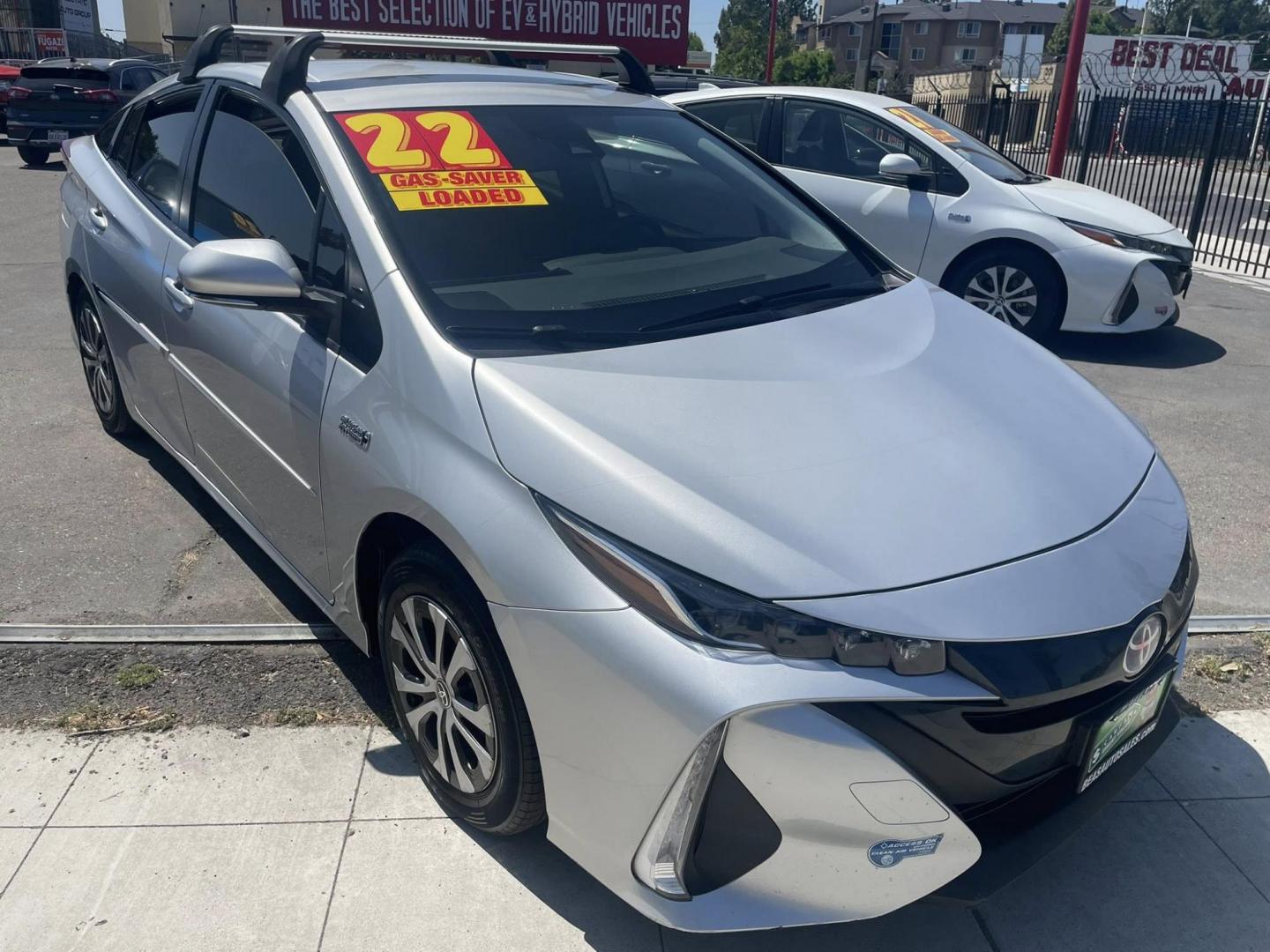 2022 Toyota Prius Prime LE (JTDKAMFP5N3) with an 1.8L L4 DOHC 16V HYBRID engine, CVT transmission, located at 744 E Miner Ave, Stockton, CA, 95202, (209) 944-5770, 37.956863, -121.282082 - PLUS TAXES AND FEES NO CHARGER AVAILABLE - Photo#0
