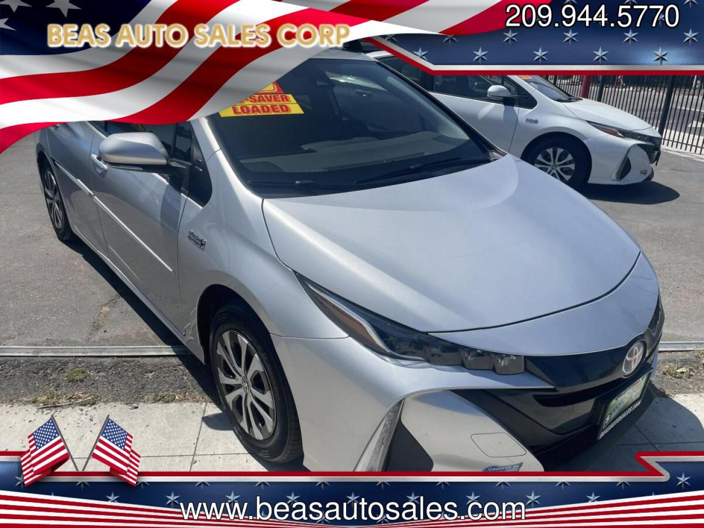 2022 Toyota Prius Prime LE (JTDKAMFP5N3) with an 1.8L L4 DOHC 16V HYBRID engine, CVT transmission, located at 744 E Miner Ave, Stockton, CA, 95202, (209) 944-5770, 37.956863, -121.282082 - PLUS TAXES AND FEES NO CHARGER AVAILABLE - Photo#0