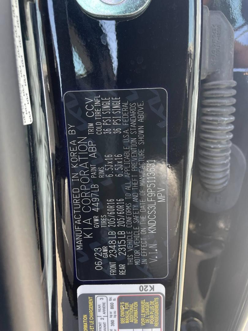 2023 Kia Niro EX (KNDCS3LF9P5) with an 1.6L L4 DOHC 16V HYBRID engine, 6A transmission, located at 744 E Miner Ave, Stockton, CA, 95202, (209) 944-5770, 37.956863, -121.282082 - Photo#9