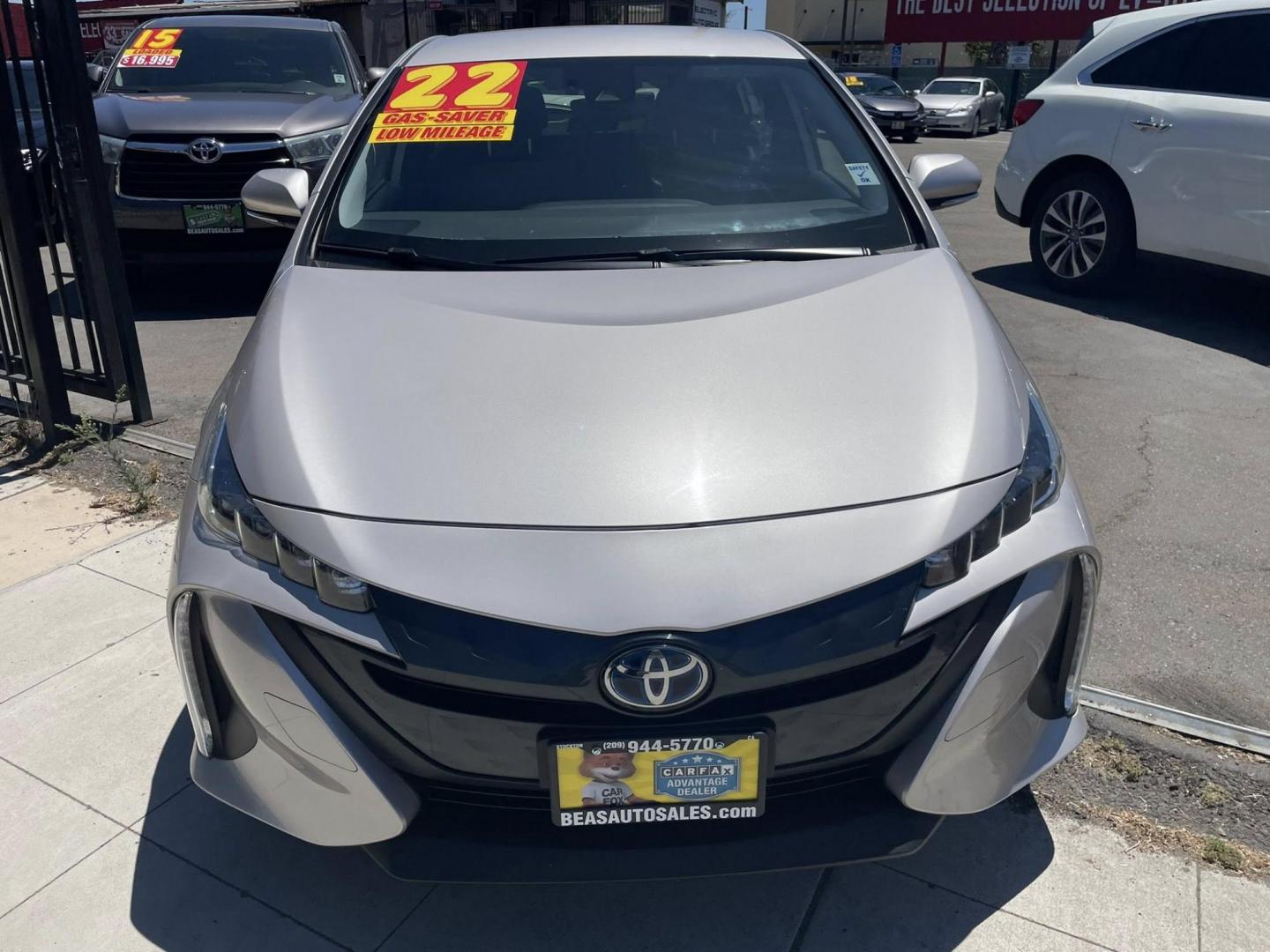 2022 Toyota Prius Prime LE (JTDKAMFP8N3) with an 1.8L L4 DOHC 16V HYBRID engine, CVT transmission, located at 744 E Miner Ave, Stockton, CA, 95202, (209) 944-5770, 37.956863, -121.282082 - Photo#2