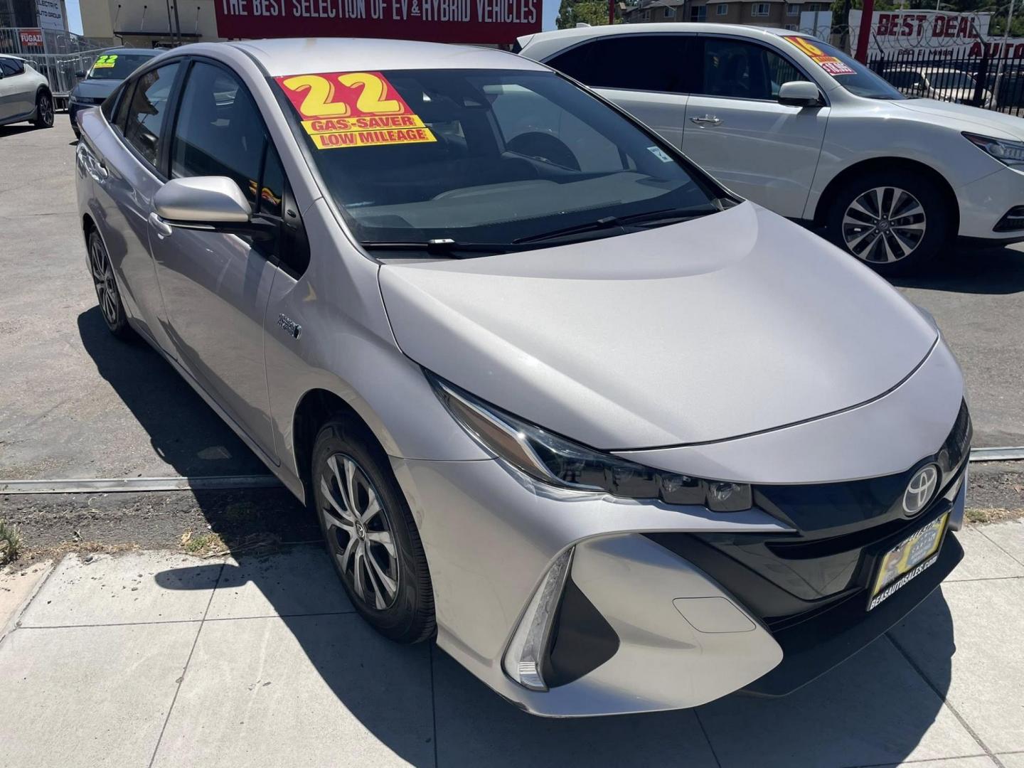 2022 Toyota Prius Prime LE (JTDKAMFP8N3) with an 1.8L L4 DOHC 16V HYBRID engine, CVT transmission, located at 744 E Miner Ave, Stockton, CA, 95202, (209) 944-5770, 37.956863, -121.282082 - Photo#0