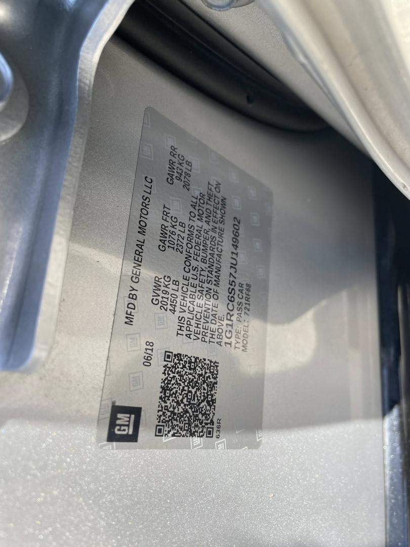 2018 Chevrolet Volt LT (1G1RC6S57JU) with an 1.5L L4 DOHC 16V engine, CVT transmission, located at 744 E Miner Ave, Stockton, CA, 95202, (209) 944-5770, 37.956863, -121.282082 - PLUS TAXES AND FEES NO CHARGER AVAILABLE - Photo#12