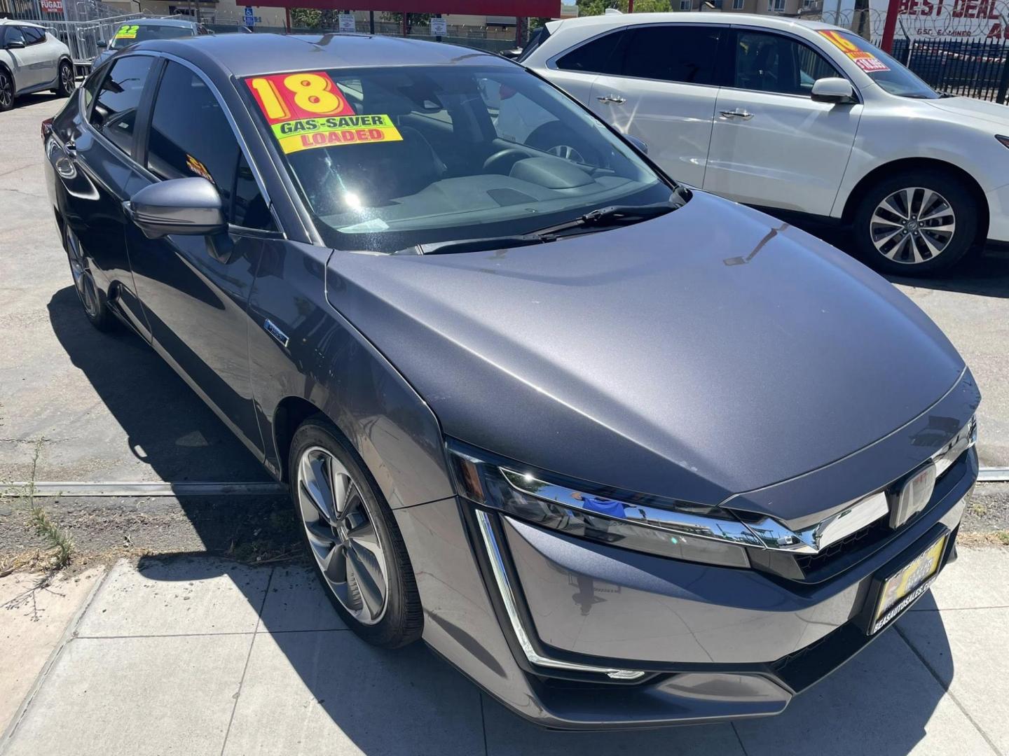 2018 Honda Clarity Plug-In Hybrid (JHMZC5F16JC) with an 1.5L L4 DOHC 16V HYBRID engine, CVT transmission, located at 744 E Miner Ave, Stockton, CA, 95202, (209) 944-5770, 37.956863, -121.282082 - PLUS TAXES AND FEES NO CHARGER AVAILABLE - Photo#1