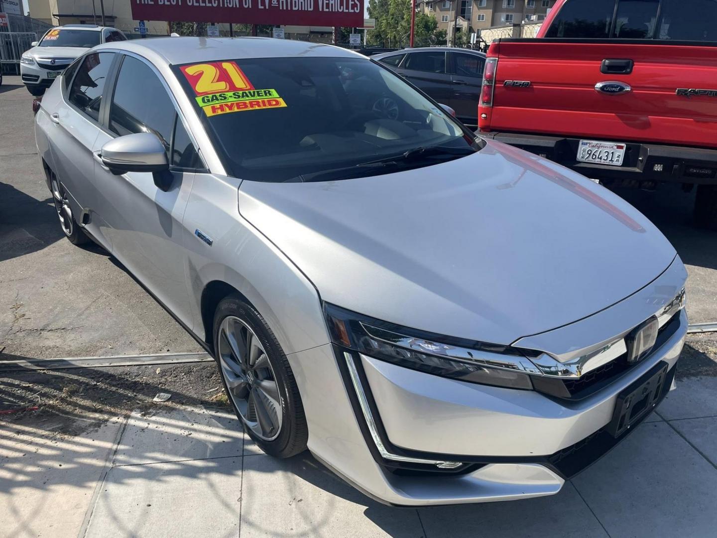 2021 Honda Clarity Plug-In Hybrid (JHMZC5F11MC) with an 1.5L L4 DOHC 16V HYBRID engine, CVT transmission, located at 744 E Miner Ave, Stockton, CA, 95202, (209) 944-5770, 37.956863, -121.282082 - PLUS TAXES AND FEES NO CHARGER AVAILABLE - Photo#1