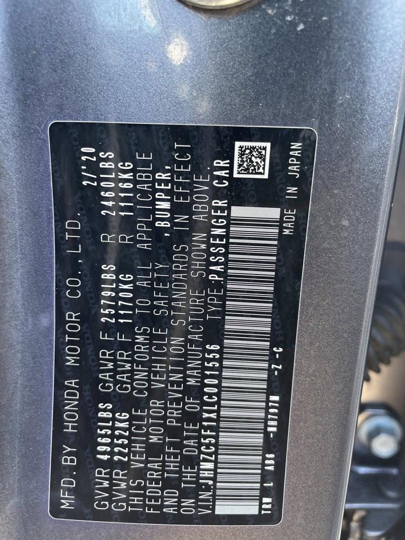 2020 Honda Clarity Plug-In Hybrid (JHMZC5F1XLC) with an 1.5L L4 DOHC 16V HYBRID engine, CVT transmission, located at 744 E Miner Ave, Stockton, CA, 95202, (209) 944-5770, 37.956863, -121.282082 - PLUS TAXES AND FEES NO CHARGER AVAILABLE - Photo#10