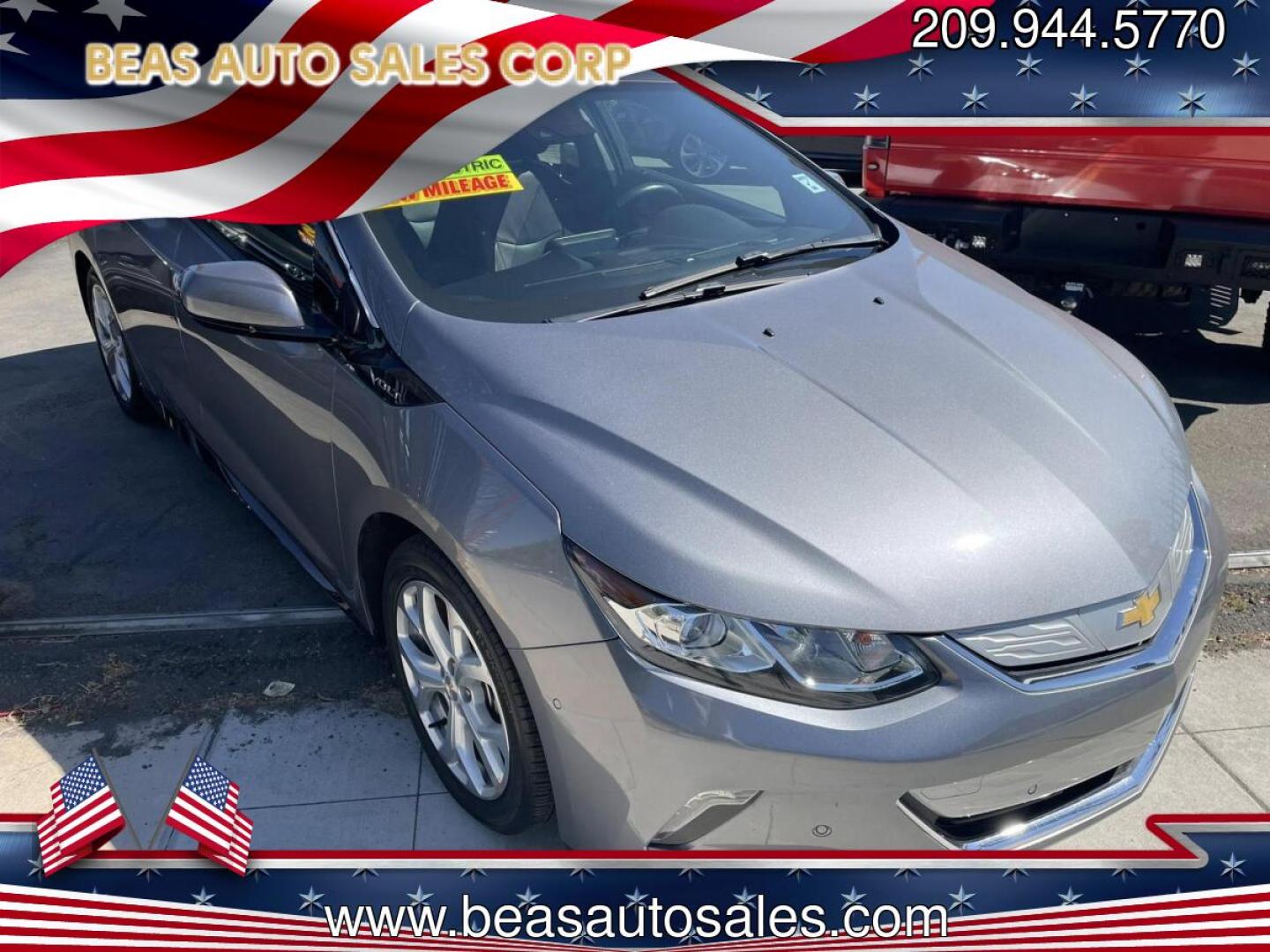 2018 Chevrolet Volt LTZ w/ Standard Emission Package (1G1RB6S57JU) with an 1.5L L4 DOHC 16V engine, CVT transmission, located at 744 E Miner Ave, Stockton, CA, 95202, (209) 944-5770, 37.956863, -121.282082- Photo#0