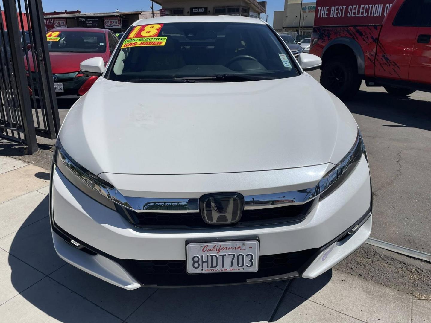 2018 Honda Clarity Plug-In Hybrid (JHMZC5F15JC) with an 1.5L L4 DOHC 16V HYBRID engine, CVT transmission, located at 744 E Miner Ave, Stockton, CA, 95202, (209) 944-5770, 37.956863, -121.282082 - Photo#1