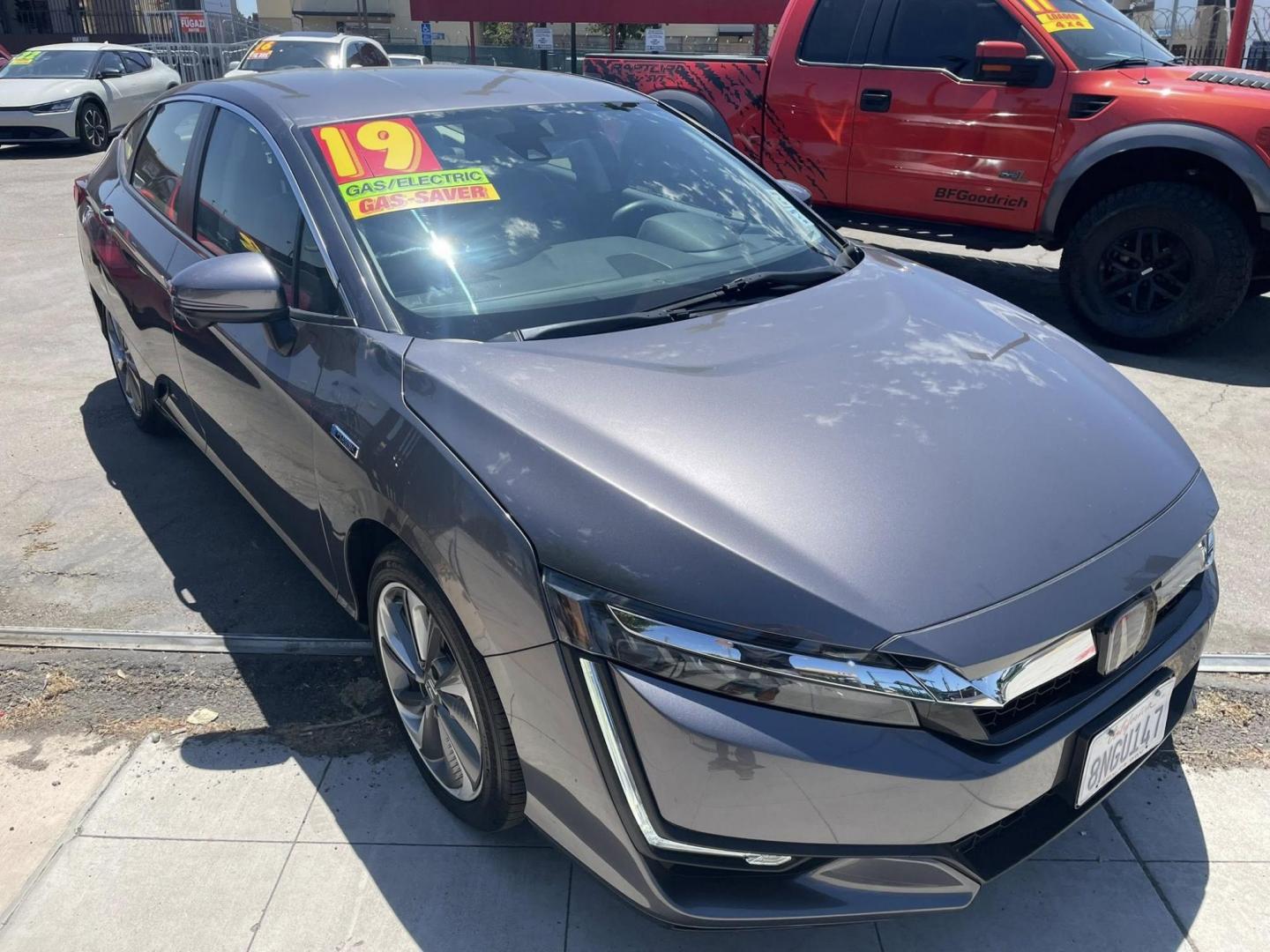 2019 Honda Clarity Plug-In Hybrid (JHMZC5F17KC) with an 1.5L L4 DOHC 16V HYBRID engine, CVT transmission, located at 744 E Miner Ave, Stockton, CA, 95202, (209) 944-5770, 37.956863, -121.282082 - Photo#1