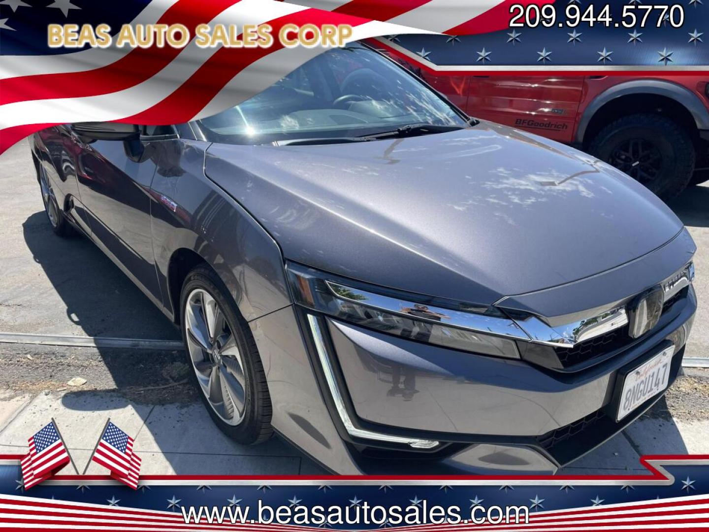 2019 Honda Clarity Plug-In Hybrid (JHMZC5F17KC) with an 1.5L L4 DOHC 16V HYBRID engine, CVT transmission, located at 744 E Miner Ave, Stockton, CA, 95202, (209) 944-5770, 37.956863, -121.282082- Photo#0