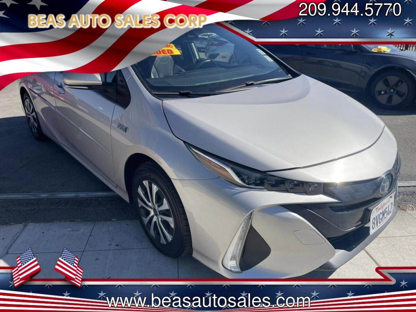 2021 Toyota Prius Prime LE (JTDKAMFP9M3) with an 1.8L L4 DOHC 16V HYBRID engine, CVT transmission, located at 744 E Miner Ave, Stockton, CA, 95202, (209) 944-5770, 37.956863, -121.282082 - PLUS TAXES AND FEES NO CHARGER AVAILABLE - Photo#0