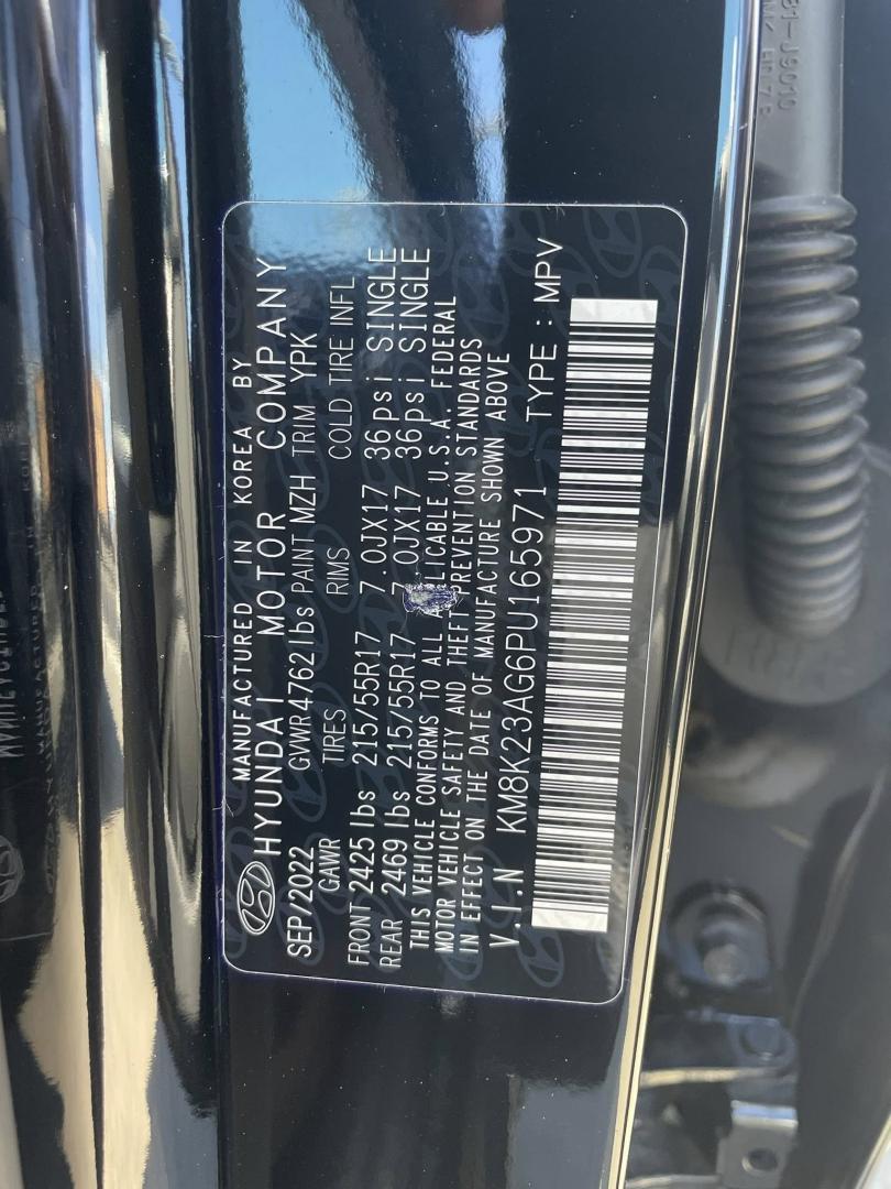 2023 Hyundai Kona EV SEL (KM8K23AG6PU) with an ELECTRIC engine, 1A transmission, located at 744 E Miner Ave, Stockton, CA, 95202, (209) 944-5770, 37.956863, -121.282082 - PLUS TAXES AND FEES NO CHARGER AVAILABLE - Photo#14