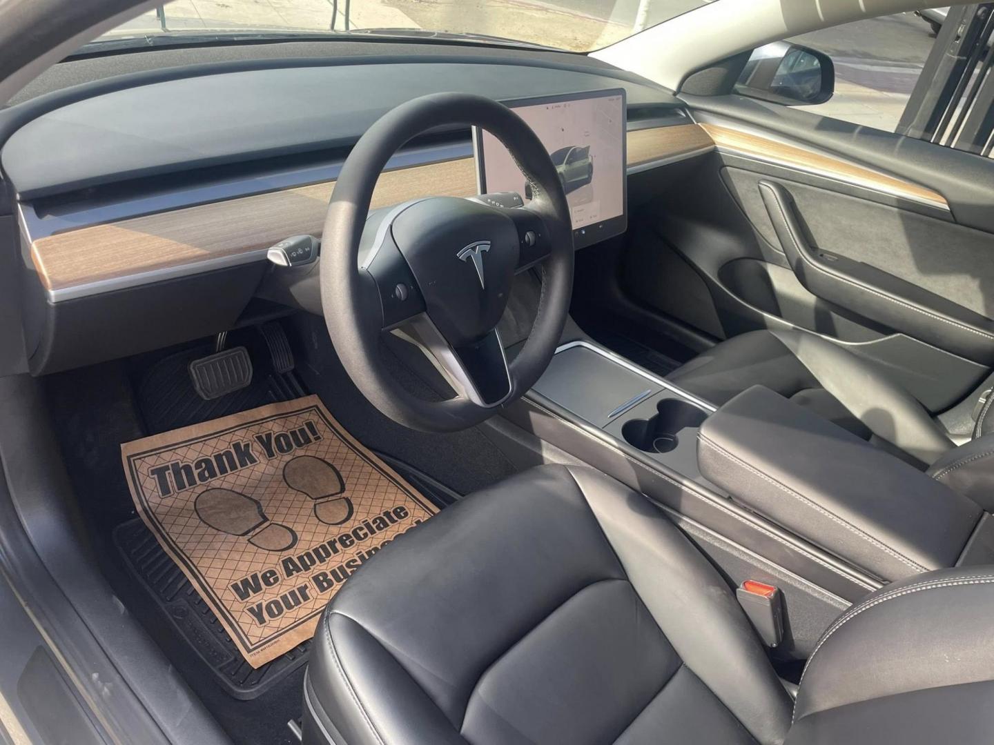 2023 Tesla Model 3 Standard Range Plus (5YJ3E1EA5PF) with an ELECTRIC engine, 1A transmission, located at 744 E Miner Ave, Stockton, CA, 95202, (209) 944-5770, 37.956863, -121.282082 - Photo#5