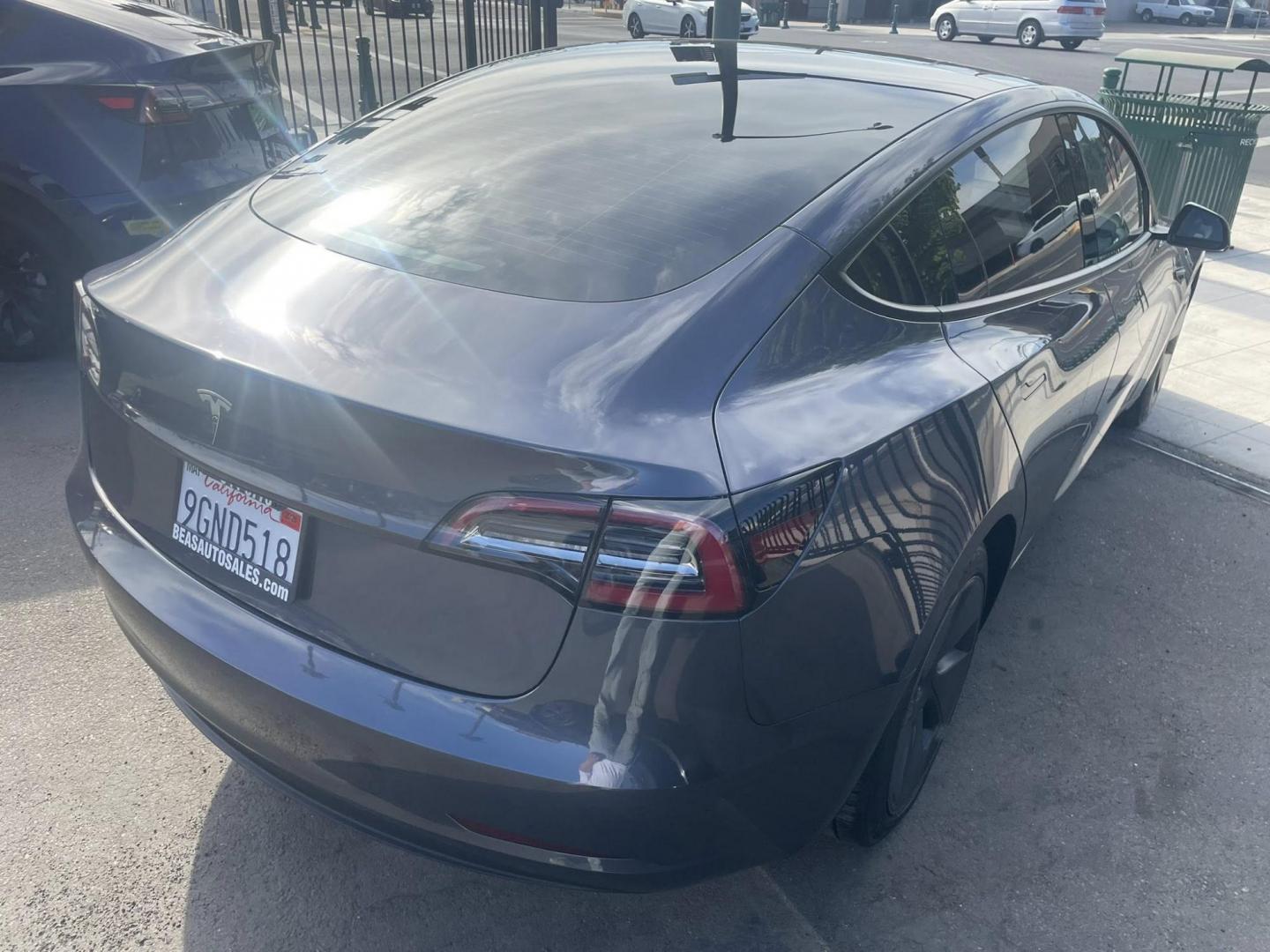 2023 Tesla Model 3 Standard Range Plus (5YJ3E1EA5PF) with an ELECTRIC engine, 1A transmission, located at 744 E Miner Ave, Stockton, CA, 95202, (209) 944-5770, 37.956863, -121.282082 - Photo#12