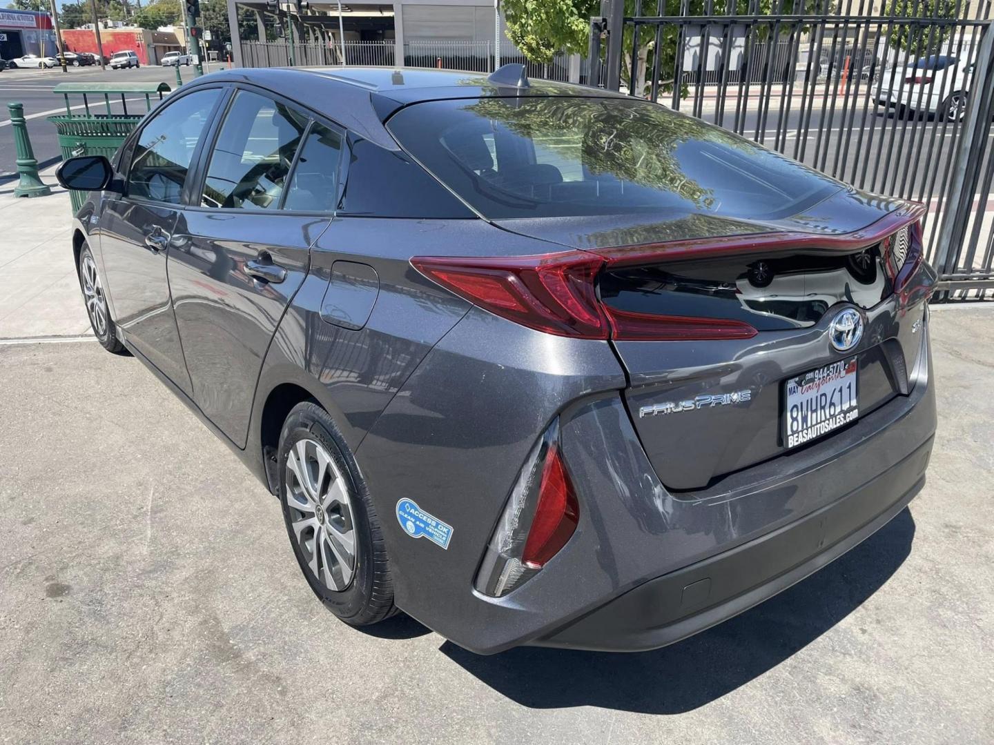 2021 Toyota Prius Prime LE (JTDKAMFP6M3) with an 1.8L L4 DOHC 16V HYBRID engine, CVT transmission, located at 744 E Miner Ave, Stockton, CA, 95202, (209) 944-5770, 37.956863, -121.282082 - PLUS TAXES AND FEES NO CHARGER AVAILABLE - Photo#11