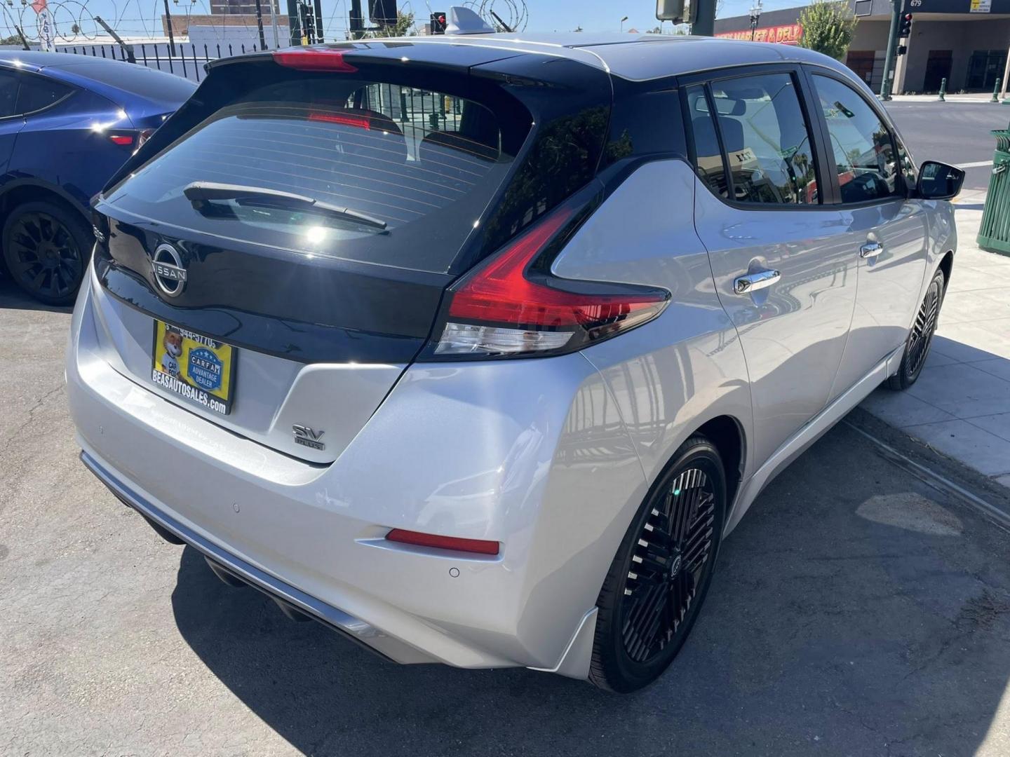 2023 Nissan LEAF SV (1N4CZ1CV6PC) with an ELECTRIC engine, CVT transmission, located at 744 E Miner Ave, Stockton, CA, 95202, (209) 944-5770, 37.956863, -121.282082 - PLUS TAXES AND FEES NO CHARGER AVAILABLE - Photo#10