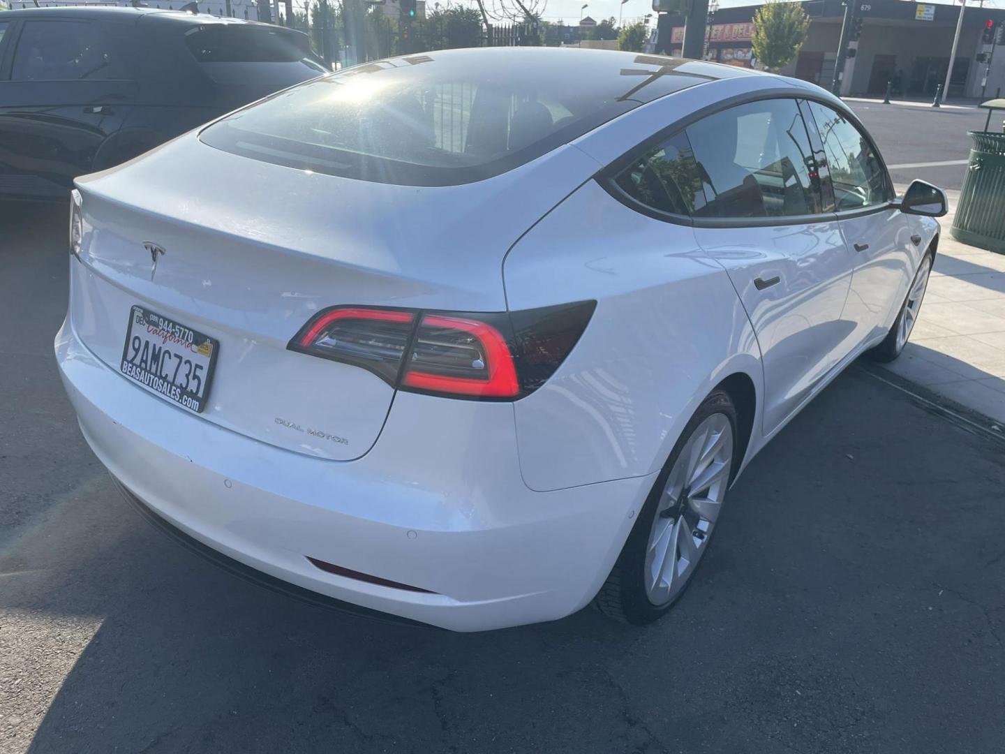 2022 Tesla Model 3 Long Range (5YJ3E1EB5NF) with an ELECTRIC engine, 1A transmission, located at 744 E Miner Ave, Stockton, CA, 95202, (209) 944-5770, 37.956863, -121.282082 - Photo#9