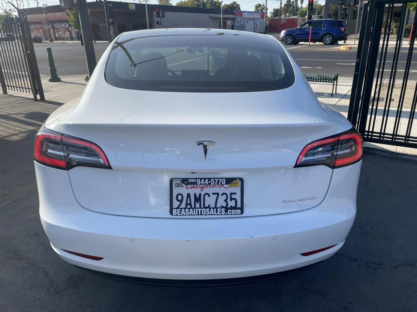 2022 Tesla Model 3 Long Range (5YJ3E1EB5NF) with an ELECTRIC engine, 1A transmission, located at 744 E Miner Ave, Stockton, CA, 95202, (209) 944-5770, 37.956863, -121.282082 - Photo#8