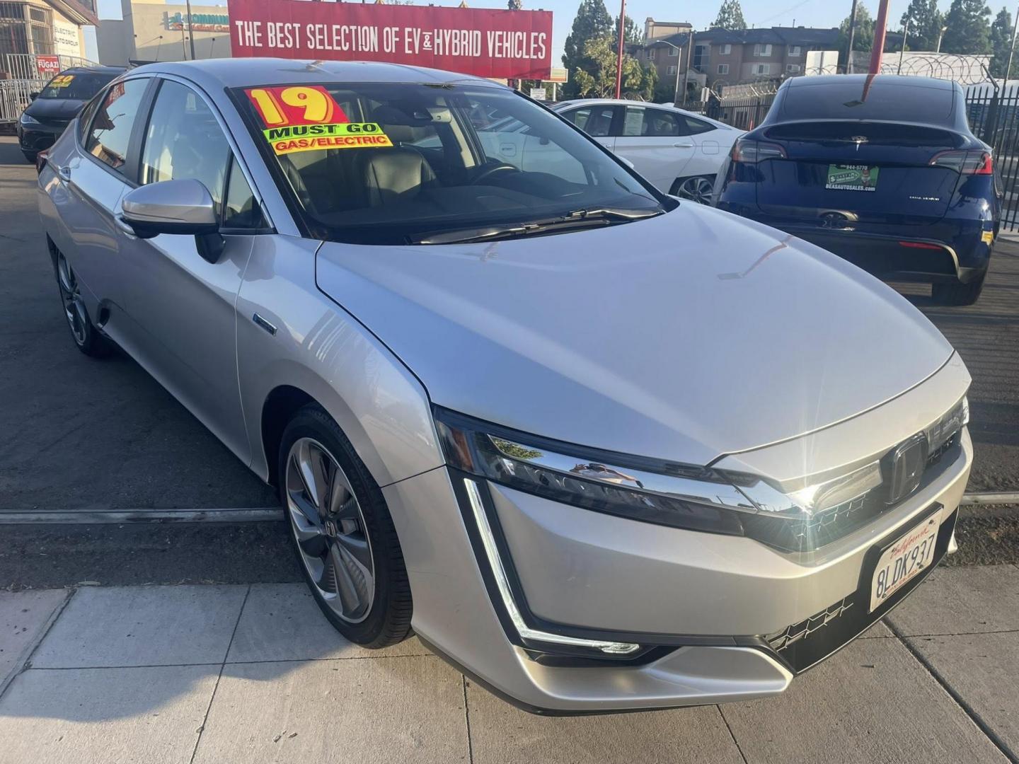 2019 Honda Clarity Touring Plug-In Hybrid (JHMZC5F33KC) with an 1.5L L4 DOHC 16V HYBRID engine, CVT transmission, located at 744 E Miner Ave, Stockton, CA, 95202, (209) 944-5770, 37.956863, -121.282082 - Photo#1