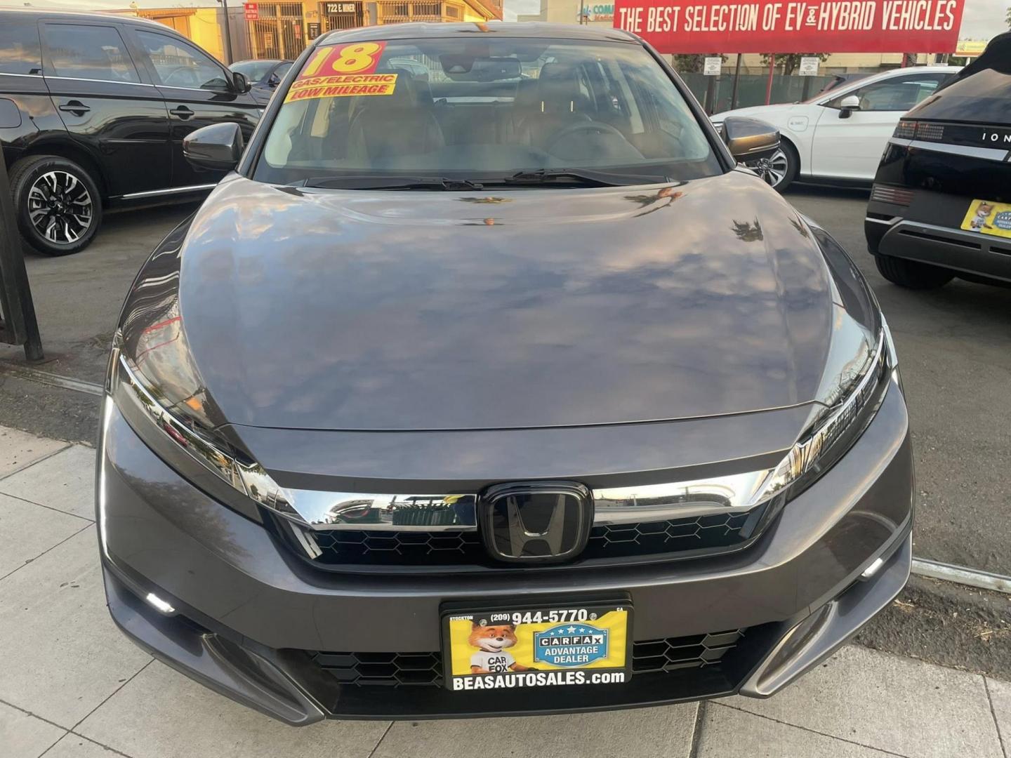 2018 Honda Clarity Plug-In Hybrid (JHMZC5F17JC) with an 1.5L L4 DOHC 16V HYBRID engine, CVT transmission, located at 744 E Miner Ave, Stockton, CA, 95202, (209) 944-5770, 37.956863, -121.282082 - PLUS TAXES AND FEES NO CHARGER AVAILABLE - Photo#2