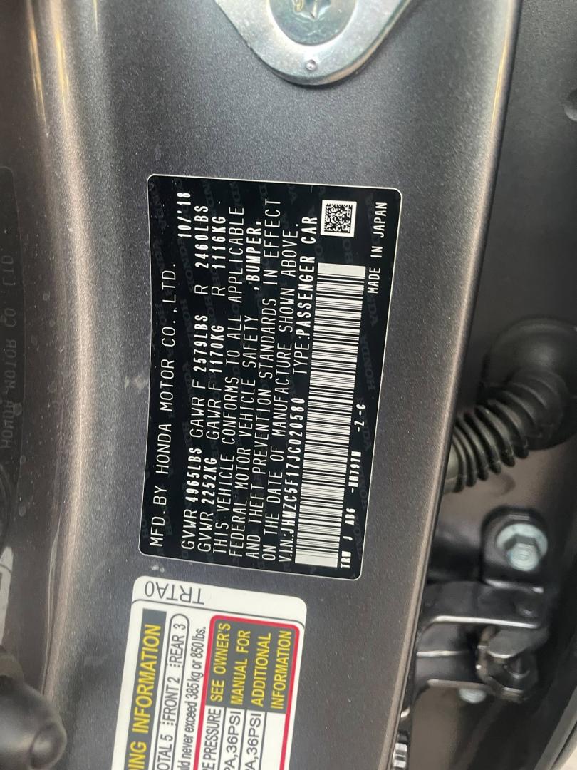 2018 Honda Clarity Plug-In Hybrid (JHMZC5F17JC) with an 1.5L L4 DOHC 16V HYBRID engine, CVT transmission, located at 744 E Miner Ave, Stockton, CA, 95202, (209) 944-5770, 37.956863, -121.282082 - PLUS TAXES AND FEES NO CHARGER AVAILABLE - Photo#12