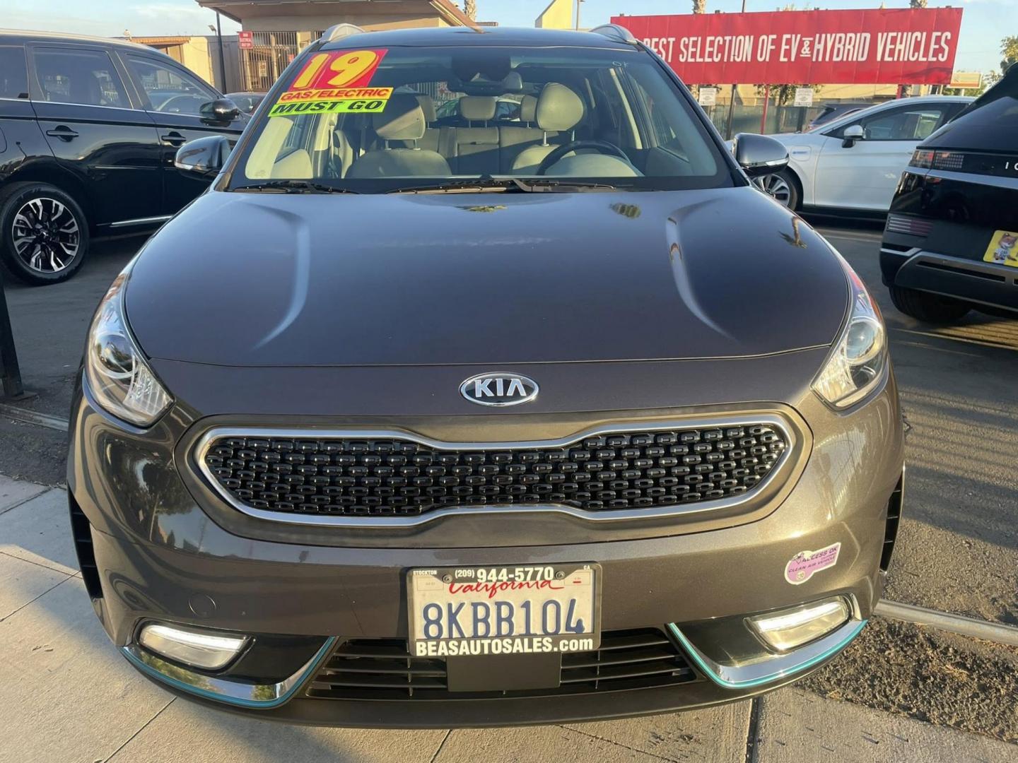 2019 Kia Niro Plug In Hybrid EX (KNDCD3LD8K5) , 6A transmission, located at 744 E Miner Ave, Stockton, CA, 95202, (209) 944-5770, 37.956863, -121.282082 - Photo#2