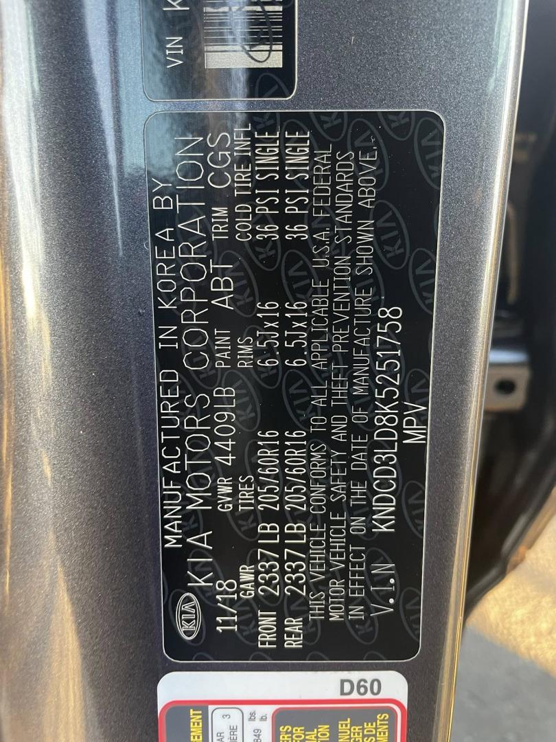 2019 Kia Niro Plug In Hybrid EX (KNDCD3LD8K5) , 6A transmission, located at 744 E Miner Ave, Stockton, CA, 95202, (209) 944-5770, 37.956863, -121.282082 - Photo#13