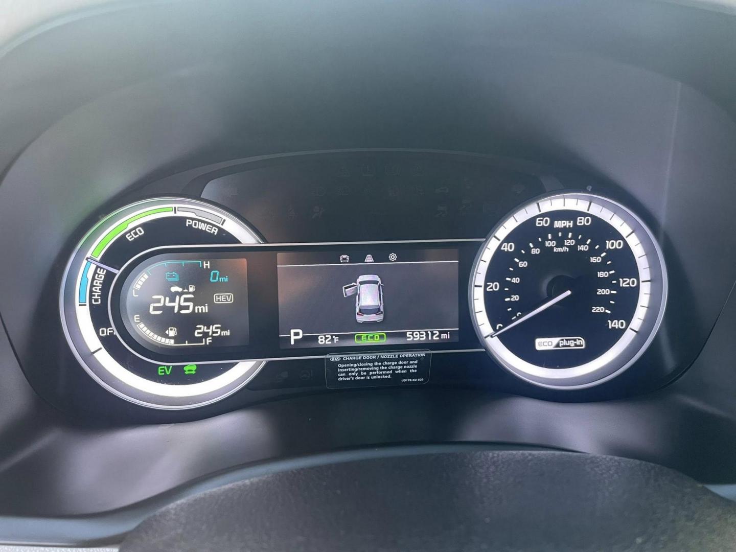 2019 Kia Niro Plug In Hybrid EX (KNDCD3LD8K5) , 6A transmission, located at 744 E Miner Ave, Stockton, CA, 95202, (209) 944-5770, 37.956863, -121.282082 - Photo#12