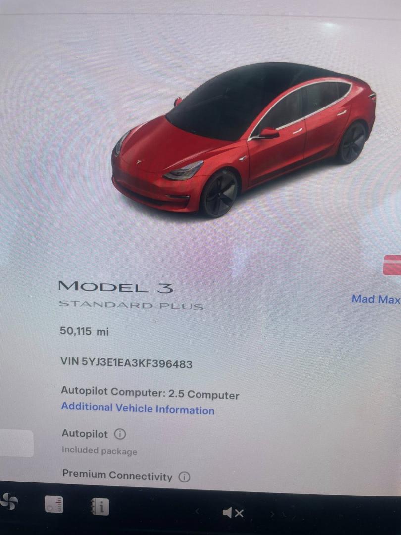 2019 Tesla Model 3 Base (5YJ3E1EA3KF) with an ELECTRIC engine, 1A transmission, located at 744 E Miner Ave, Stockton, CA, 95202, (209) 944-5770, 37.956863, -121.282082 - PLUS TAXES AND FEES NO CHARGER AVAILABLE - Photo#7